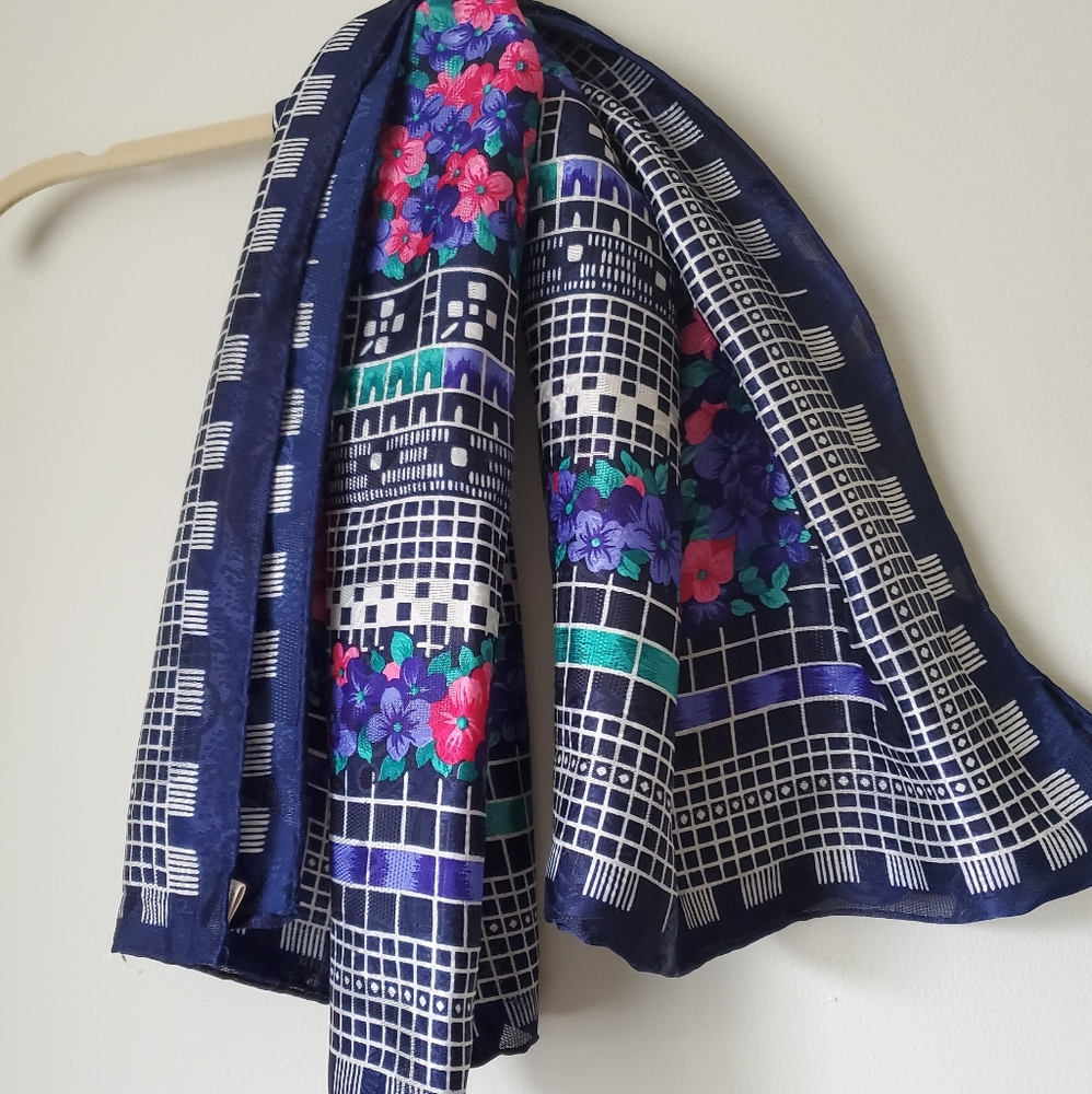 Floral scarf